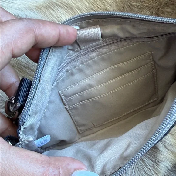 Baggallini Black Crossbody Bag with Silver Accents - Picture 4 of 4